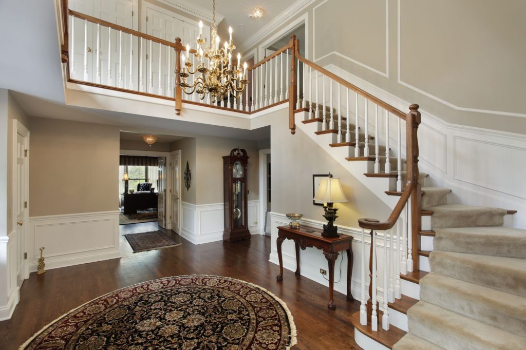 Home Interior Styles Traditional Hall Stairs