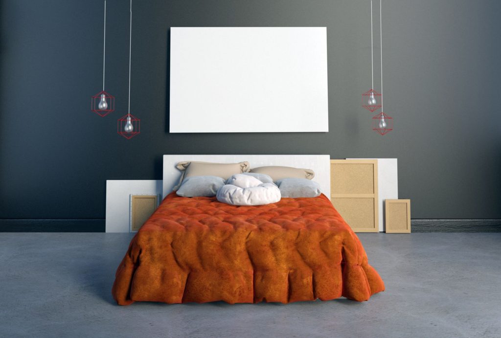 Impulse Buy Bed Orange