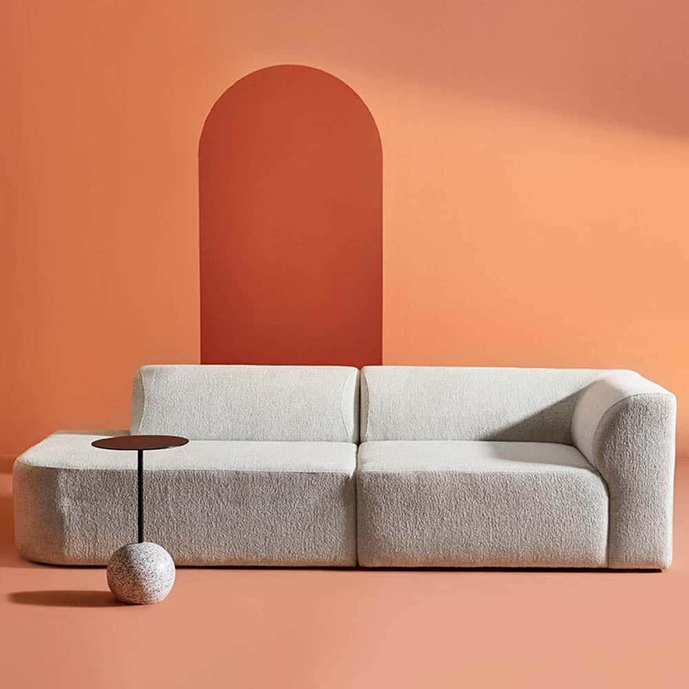 Modern and stylish Nuevo™ Isla Sofa - Coconut, Right Arm - will add modernity and sophistication to your home