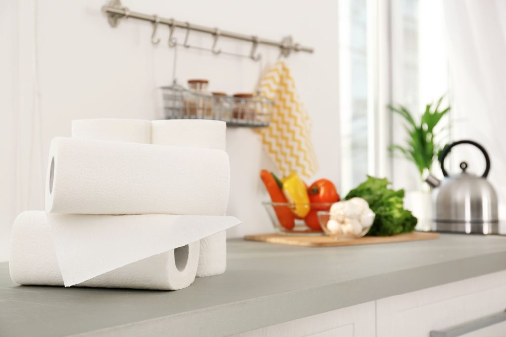 Kitchen Cleaning Paper Towels Several