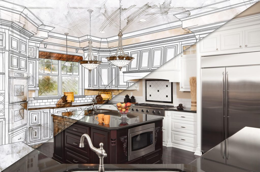 Kitchen Planning Drawing