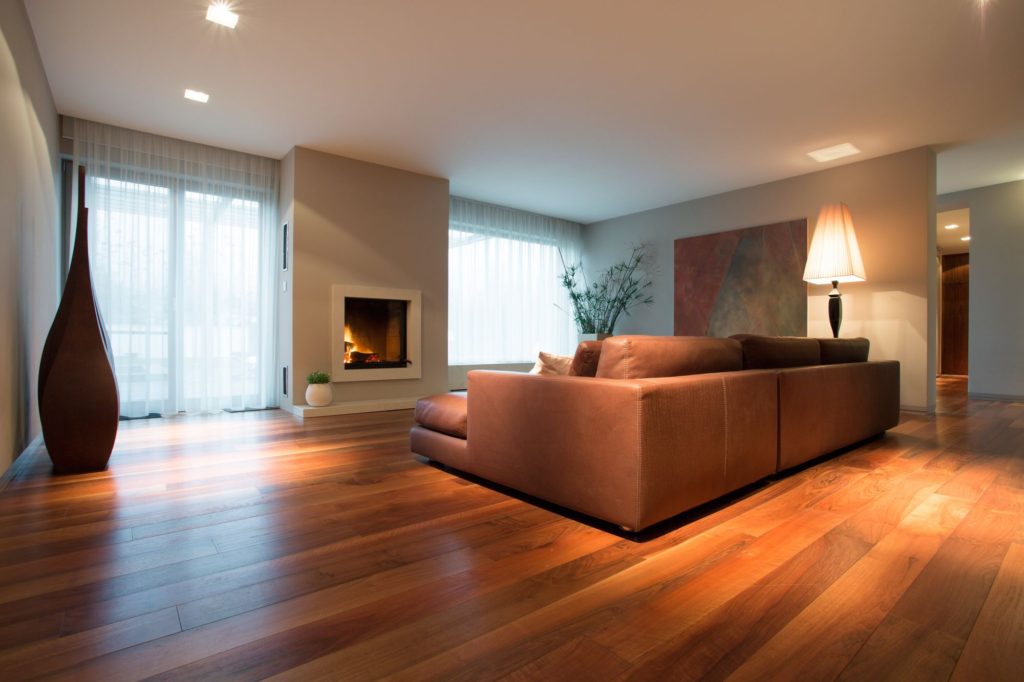 Living Room Sofa Parquet