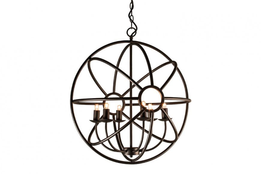 Nuevo™ - Illana Pendant Matte Black Steel Fixture
