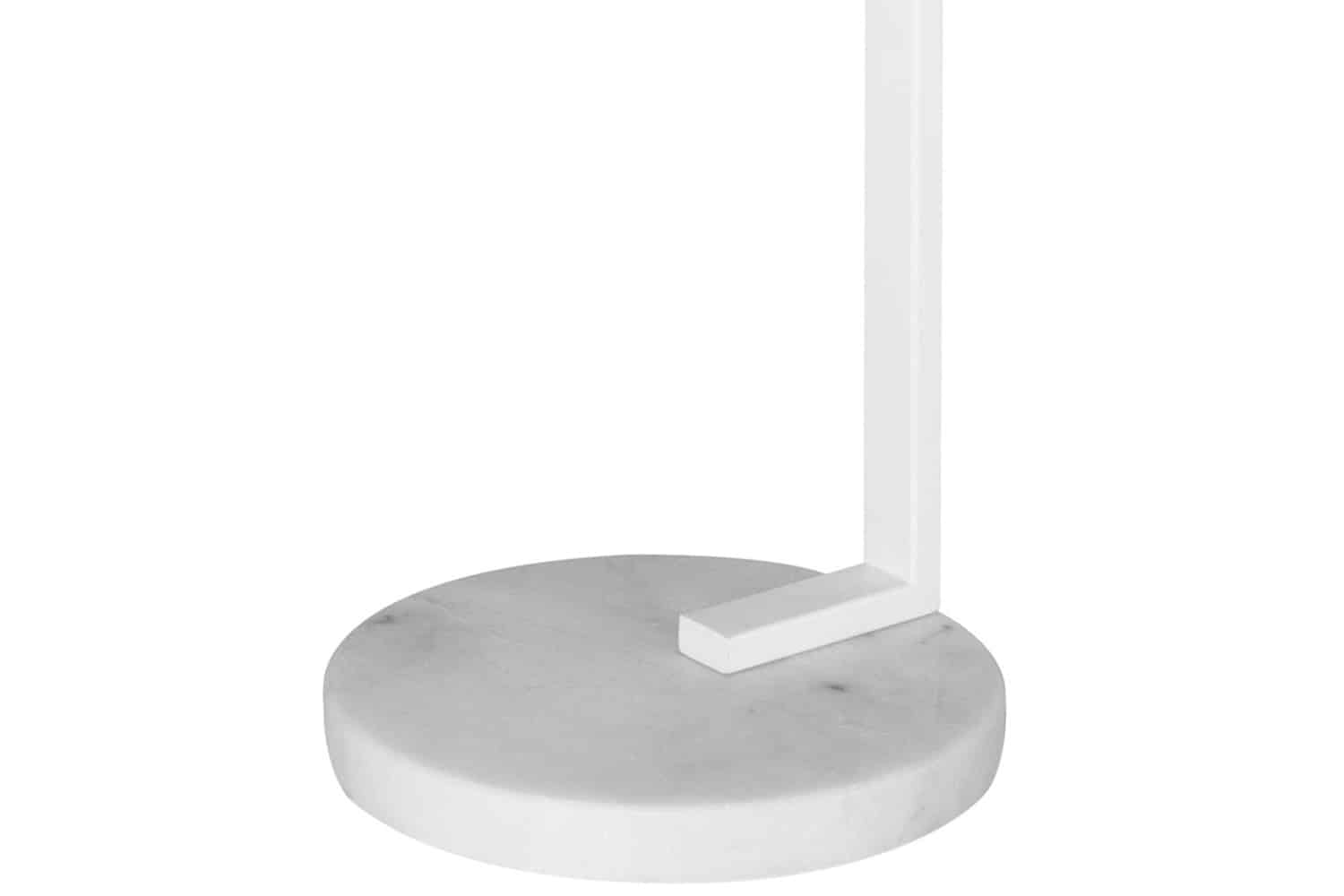 Nuevo™ - Beton Table Light White Fabric Shade