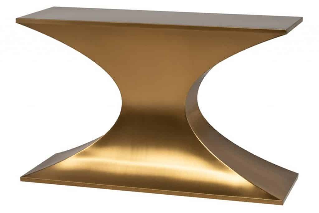 Nuevo Praetorian Console Brushed Gold Top