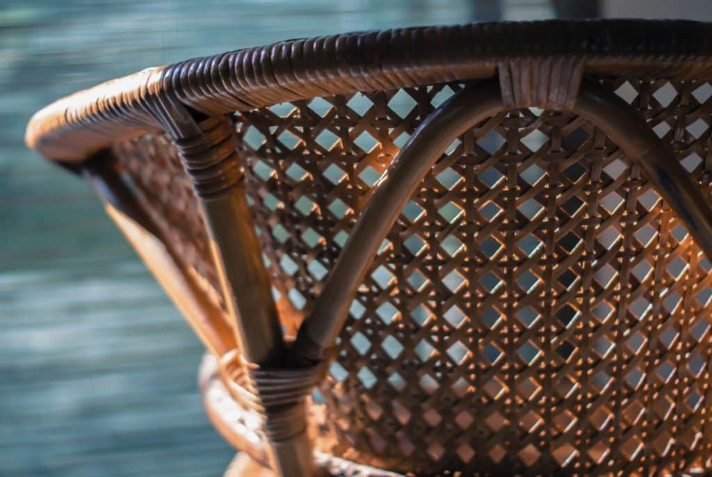 Rattan Furniture Chair Sea Wood