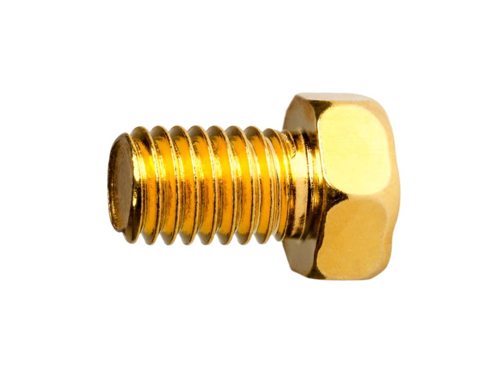 Replace The Toilet Lid Brass Bolts