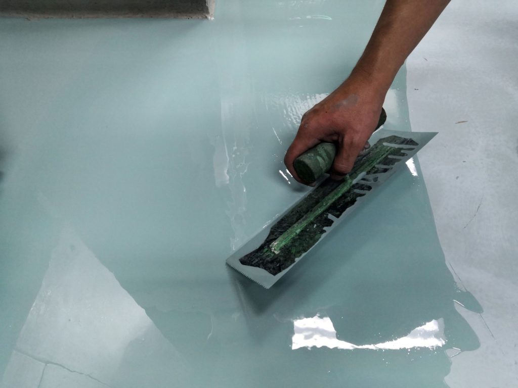 Self Leveling Floor Covering Can Be Used Anywhere