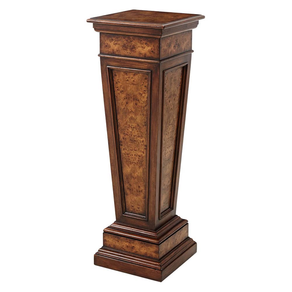 Theodore Alexander The Burl Pedestal Column / Torchere