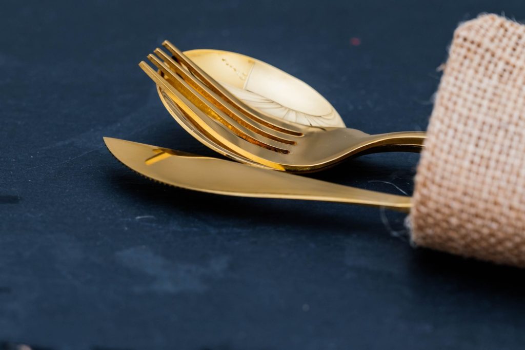 Types Of Metals And Materials For Cutlery Gold Spoons