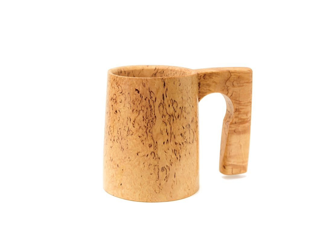 Types Of Wood Curly Birch Cup