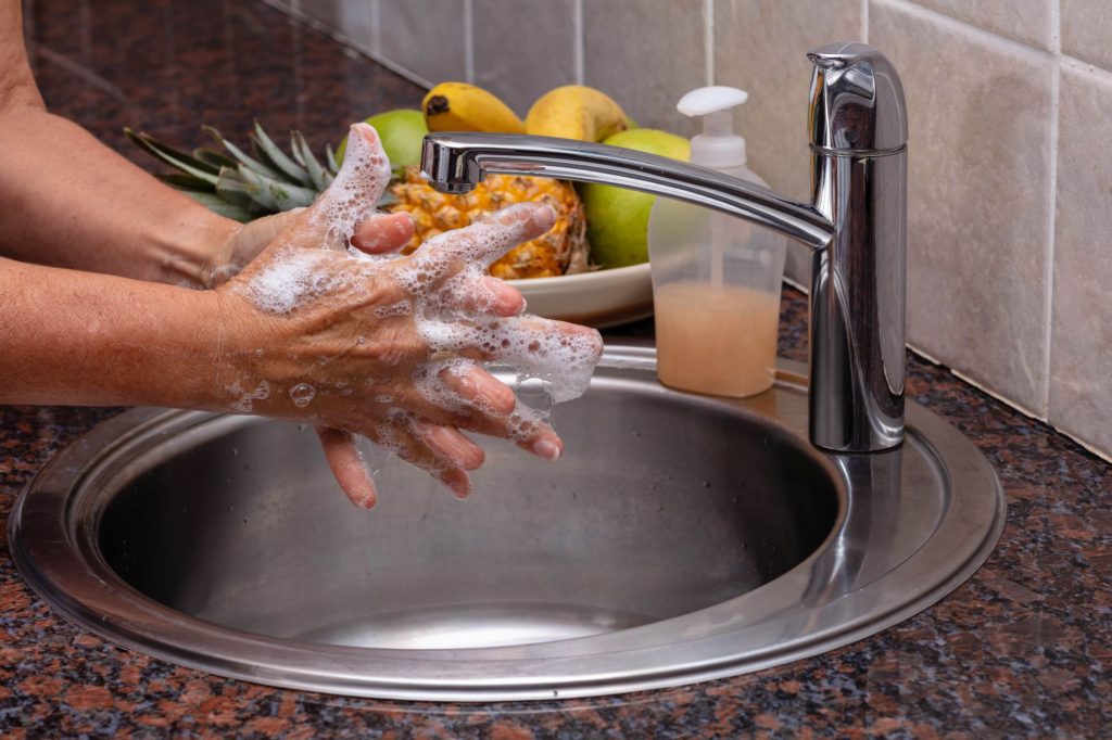 Visual Noise In The Kitchen Sink Fruits