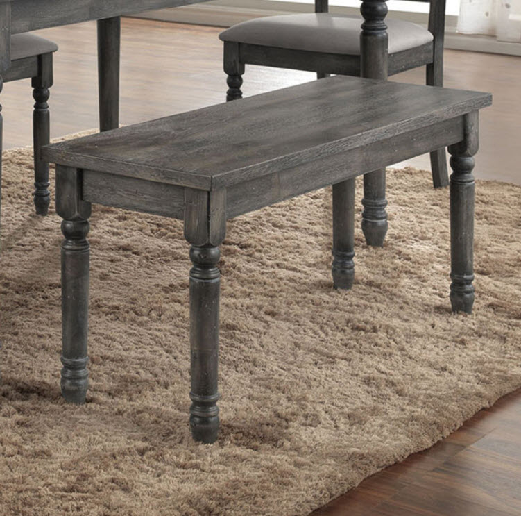 ACME™ - Wallace Weathered Gray Bench