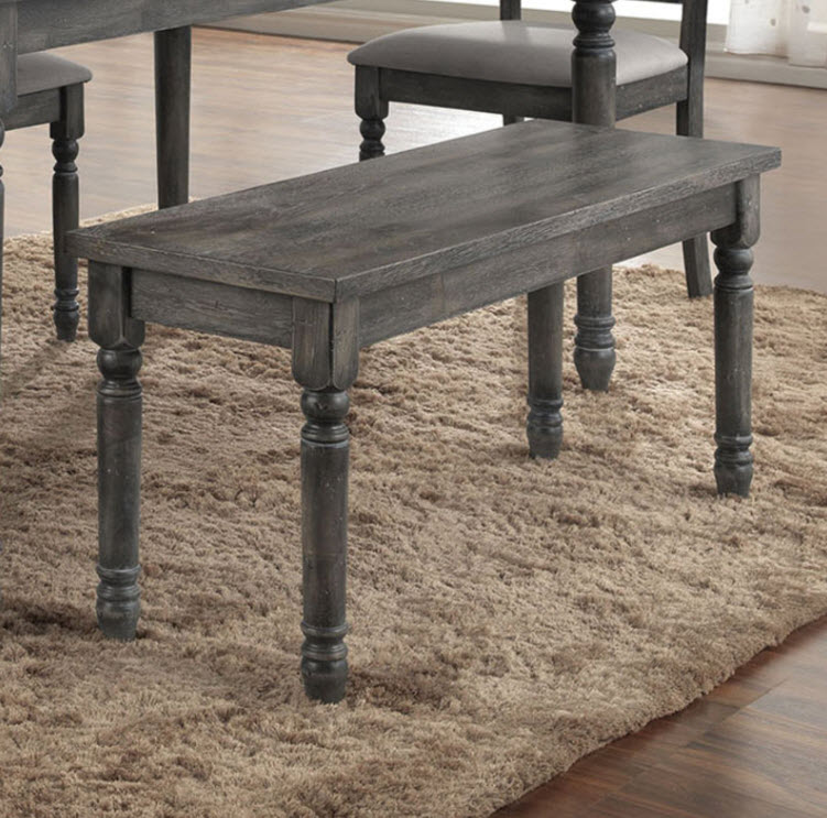 ACME™ - Wallace Weathered Gray Bench
