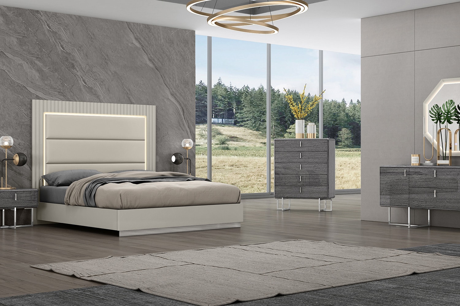 Whiteline™ Chloe Bed - King Size