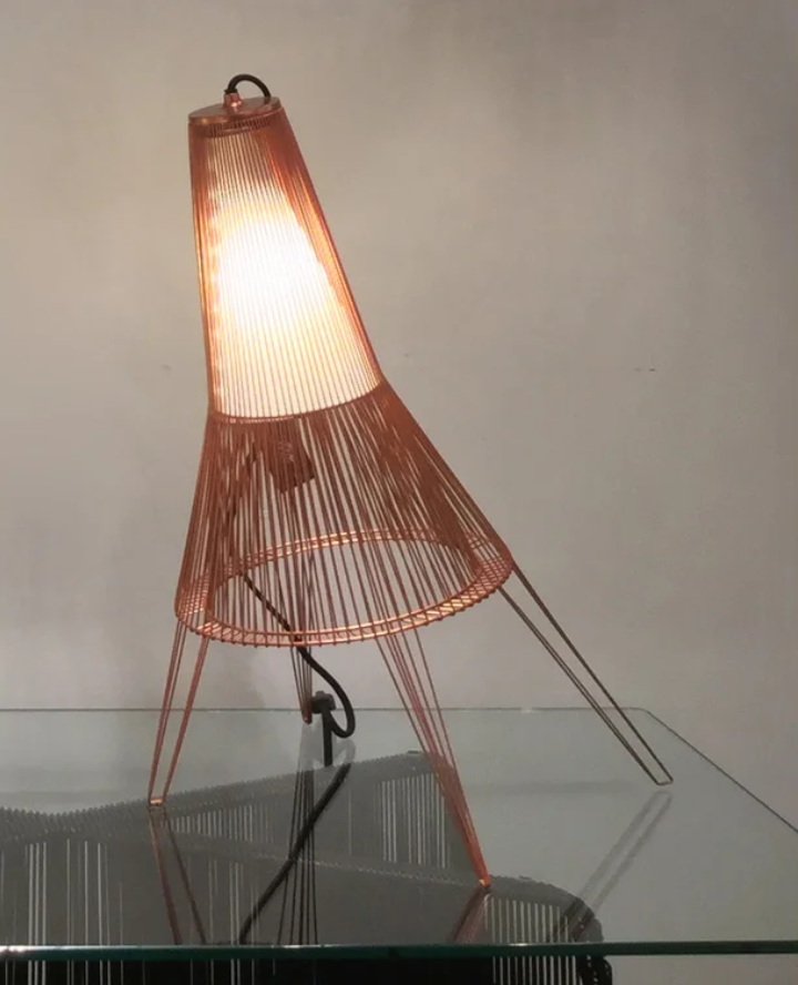 Oggetti™ A Cote Table Lamp - Copper, Large