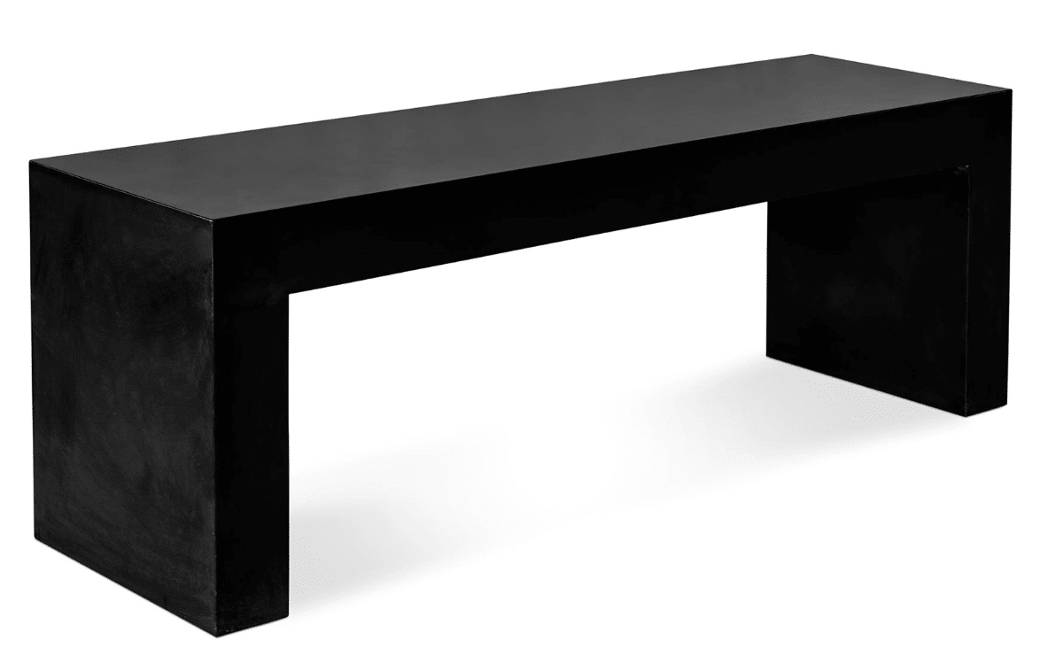 Moe's™ Lazarus Outdoor Bench - Black