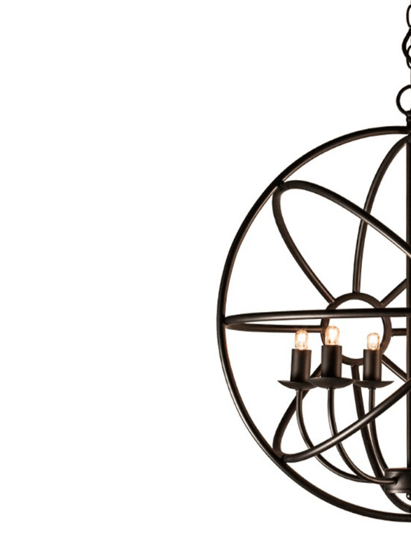 Nuevo™ - Illana Pendant Matte Black Steel Fixture