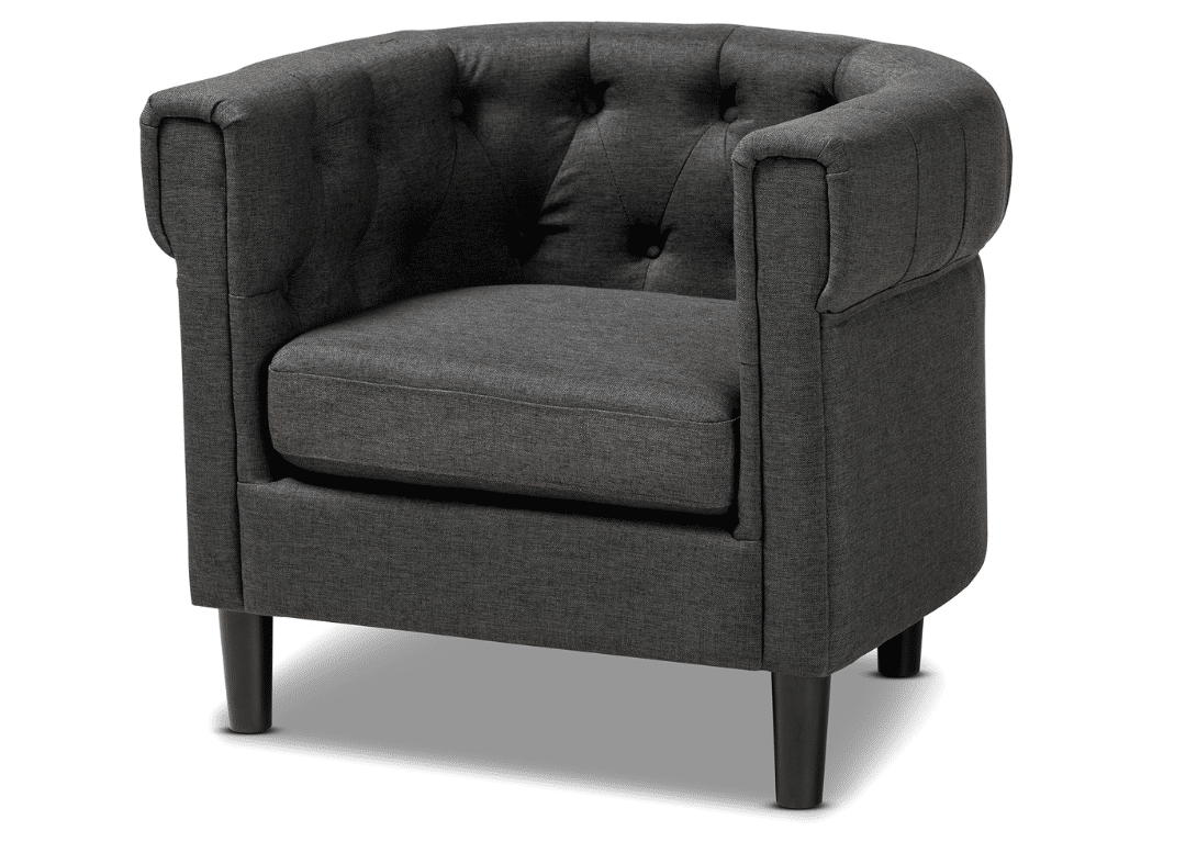 Baxton™ - Bisset Chesterfield Chair
