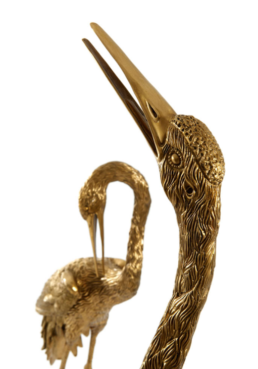 Exquisite gold-framed sculptures for your home