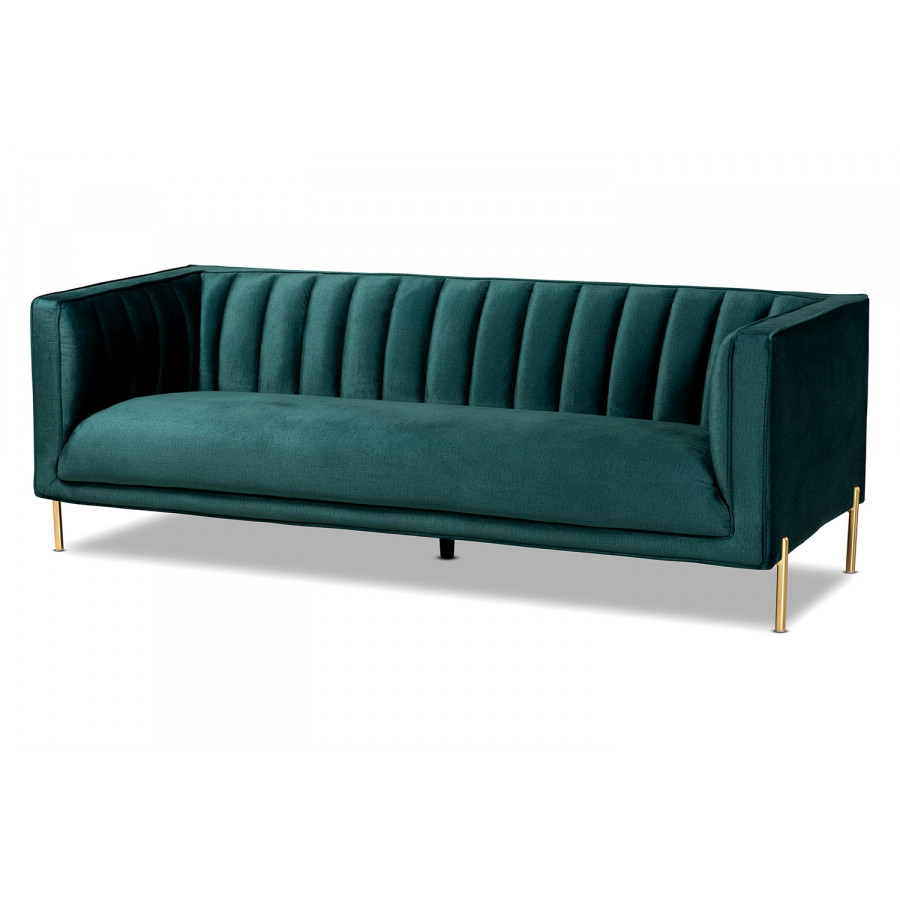 Baxton - Maia Contemporary Glam Sofa