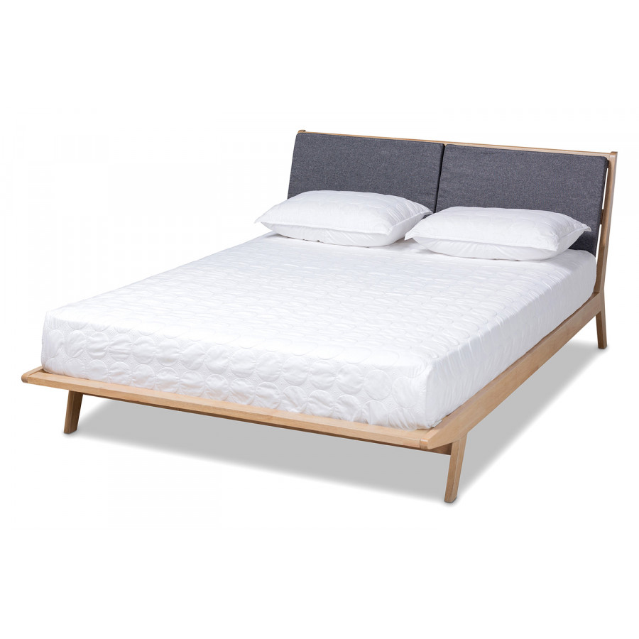 Baxton - Emile Modern Platform Bed