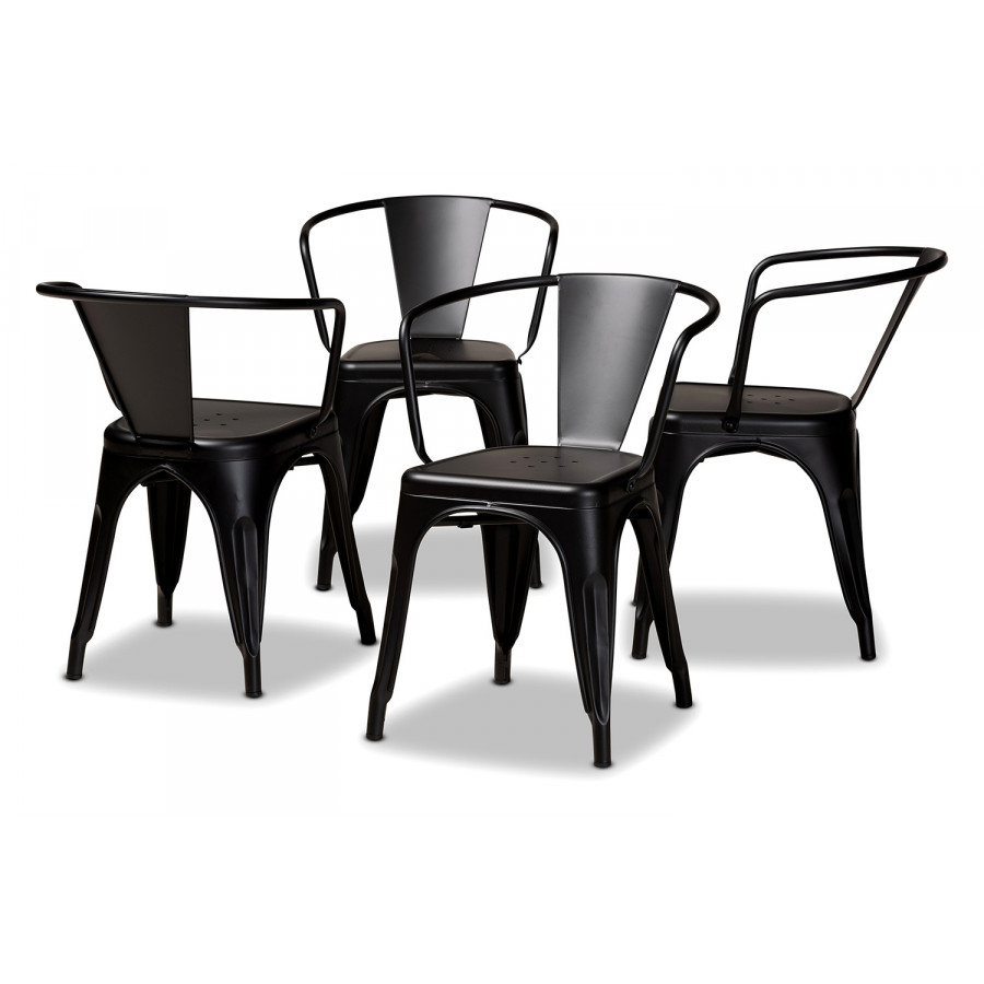 Baxton - Ryland Modern 4-Piece Dining Chair Set