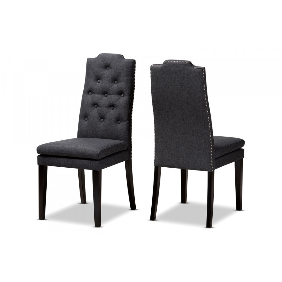 Baxton - Dylin Modern 2-Piece Dining Chair