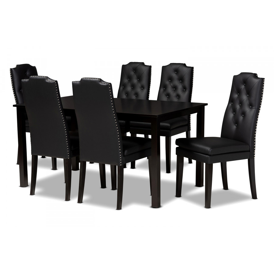 Baxton - Dylin Modern 7-Piece Dining Set