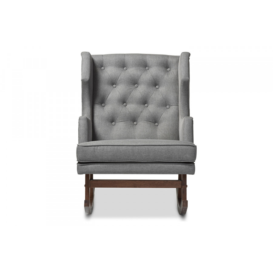 Baxton - Iona Mid-century Retro Modern Rocking Chair