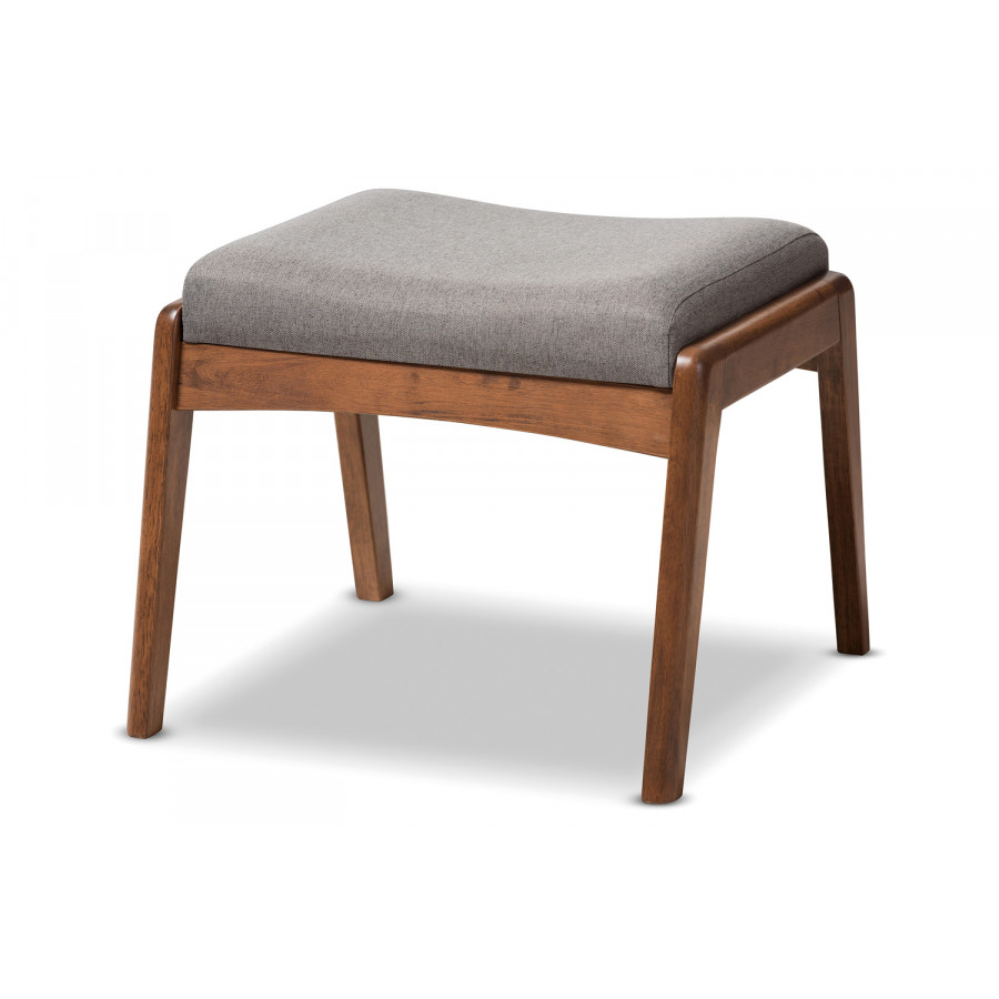Baxton - Roxy Mid-Century Modern Ottoman