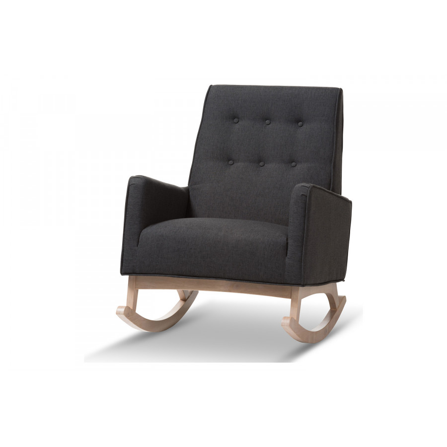 Baxton - Marlena Mid-Century Modern Rocking Chair