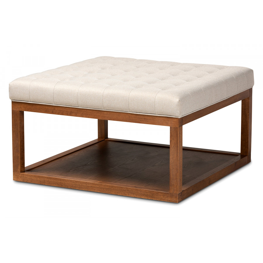 Baxton - Alvere Modern Ottoman