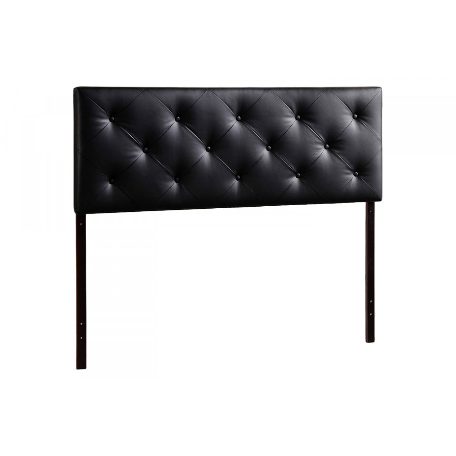 Baxton - Baltimore Modern Black Headboard King Size