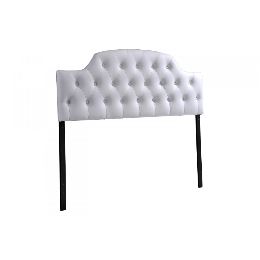 Baxton - Morris Modern Scalloped Headboard