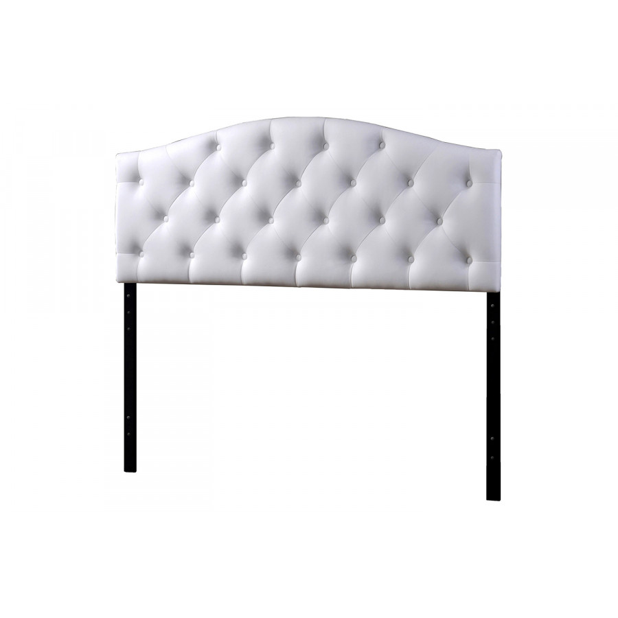 Baxton - Myra Modern Scalloped Headboard Full Size