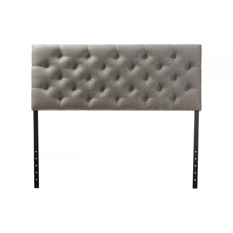 Baxton - Viviana Modern Gray Headboard Full Size