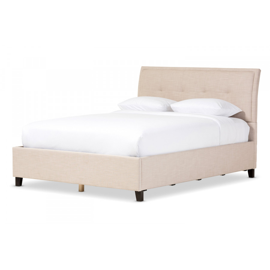 Baxton - Lea Modern Storage Platform Bed