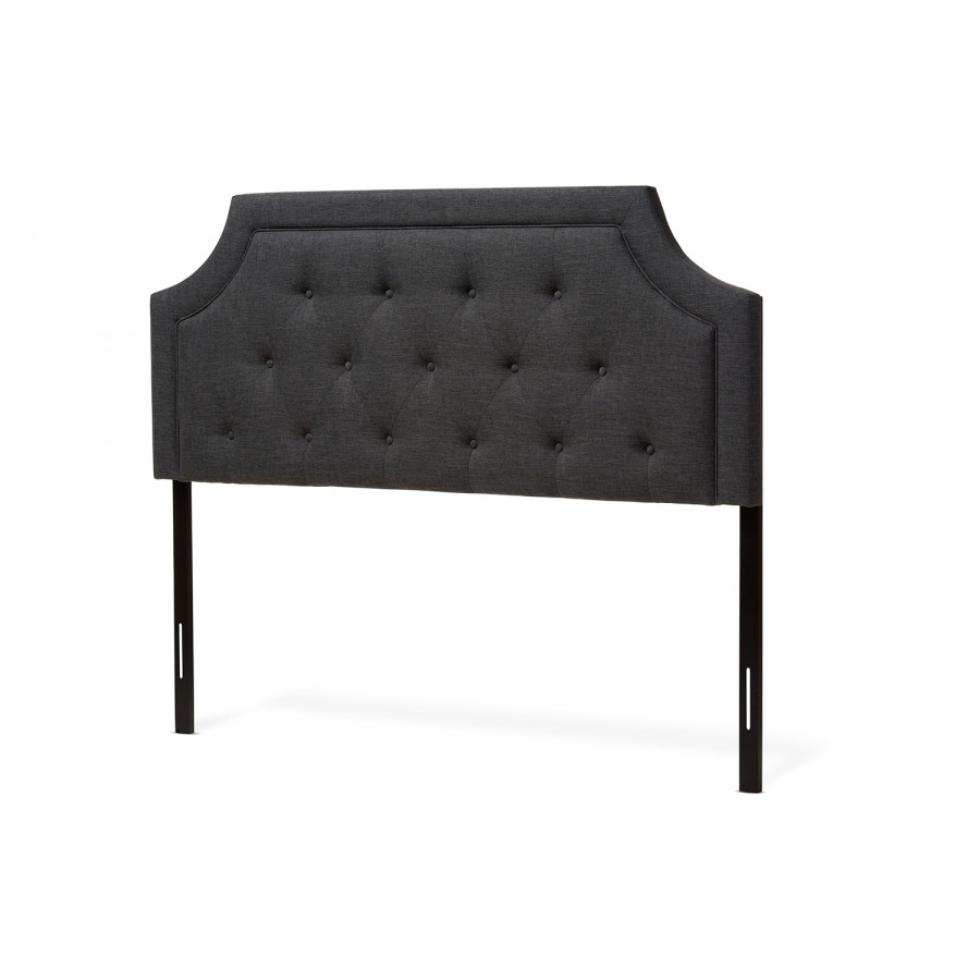 Baxton - Mars Modern Dark Gray Headboard Full Size