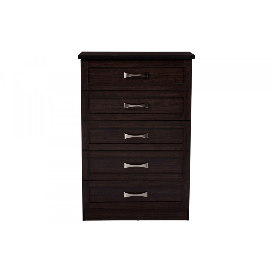 Baxton - Colburn Modern 5-Drawer Tallboy Storage Chest