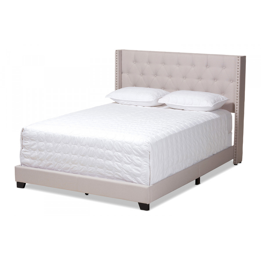 Baxton - Brady Modern King Size Bed
