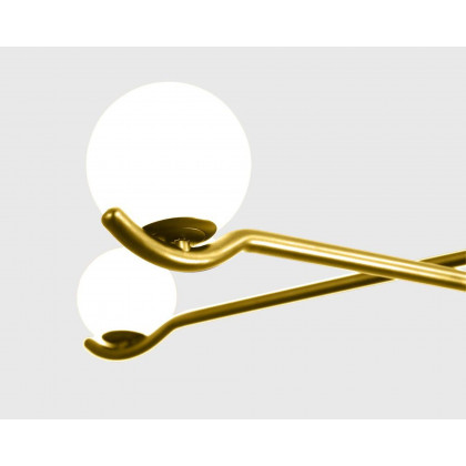Mobital Nebula 3 Arm Pendant Lamp - Brass