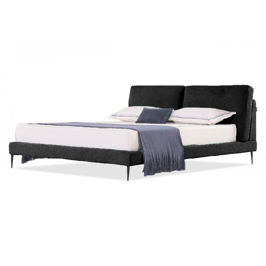 Mobital Eclipse Queen Size Bed - Black, Fabric