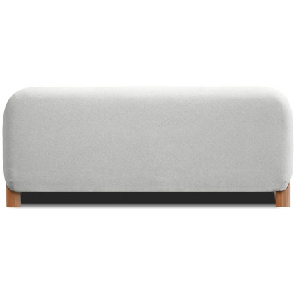 Mobital Rubble Queen Size Bed - Cream Latte, Fabric