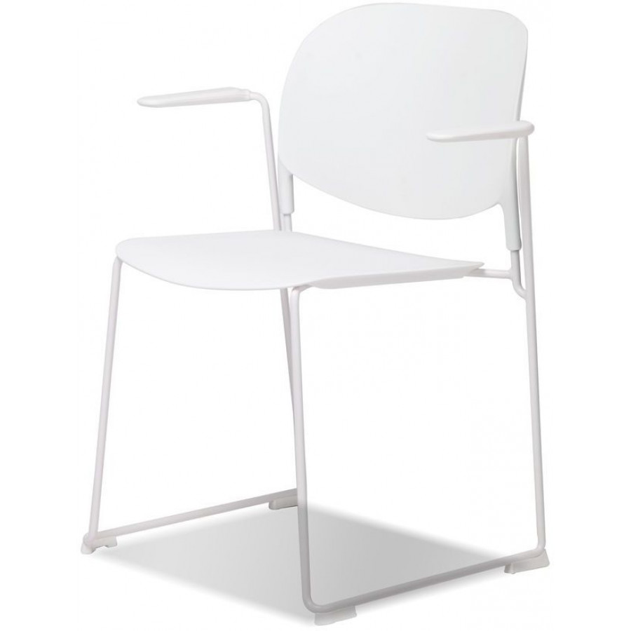 Mobital Pringle Armchair Stackable - White