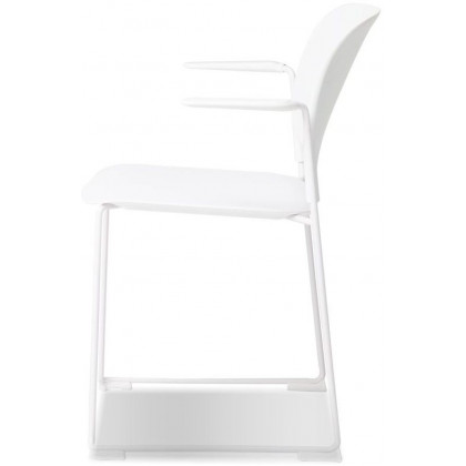 Mobital Pringle Armchair Stackable - White