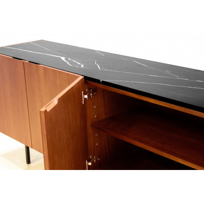 Mobital Calvin Buffet - Brown/Black, Marble