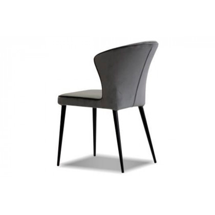 Mobital Ariel  Dining Chair - Graphite, Fabric
