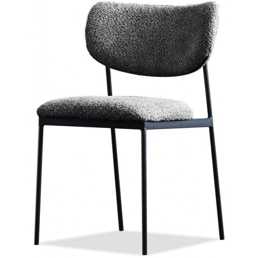 Mobital Clique Dining Chair - Chalkboard Gray, Fabric