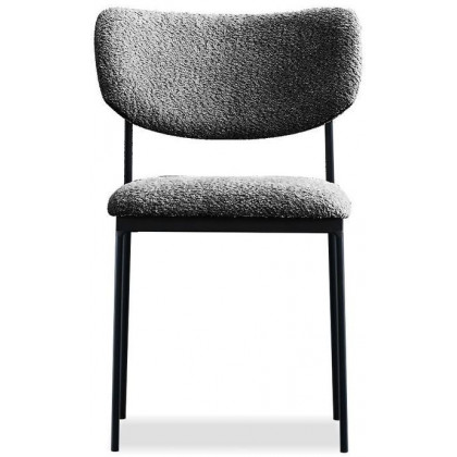 Mobital Clique Dining Chair - Chalkboard Gray, Fabric